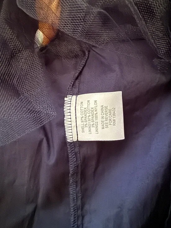 Modcloth Navy Midi Dress with Pink and Cream Floral Print - Picture 7 of 10